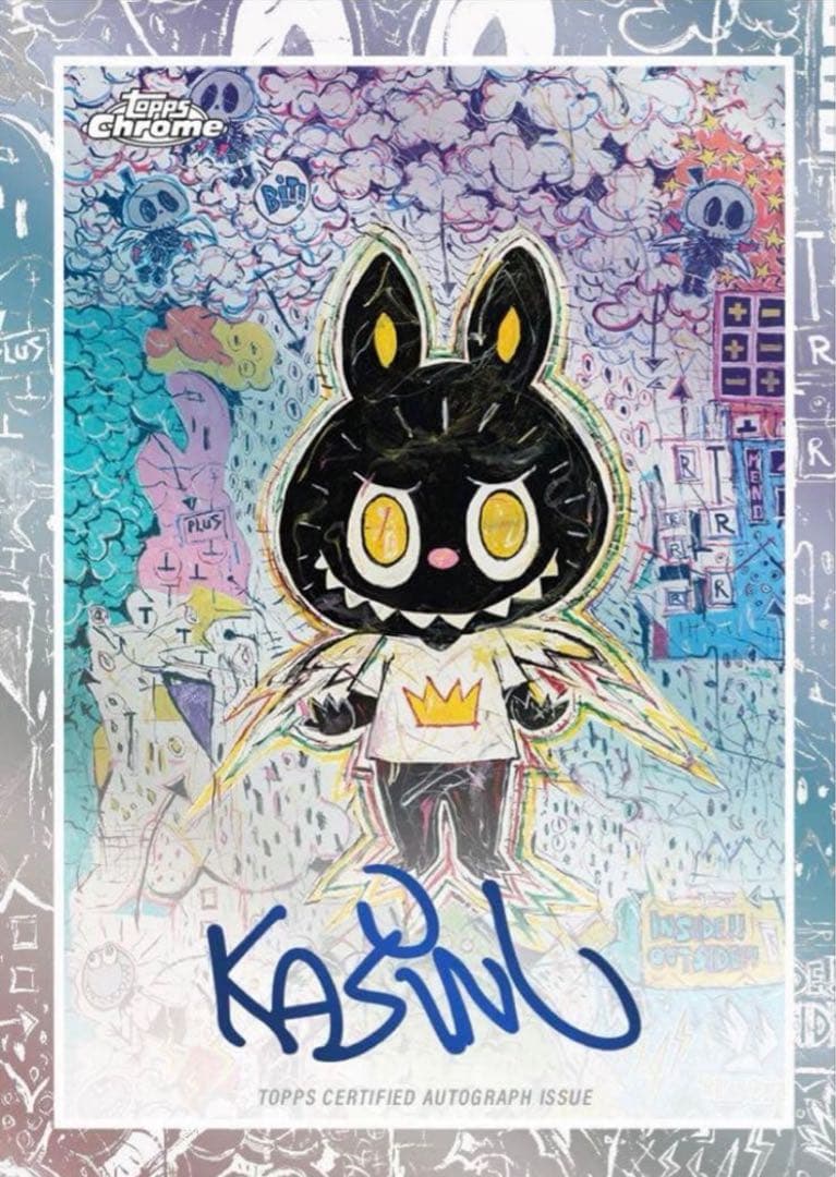 LABUBU TOPPS コラボ BOX 正規品 Chrome 3 BoX