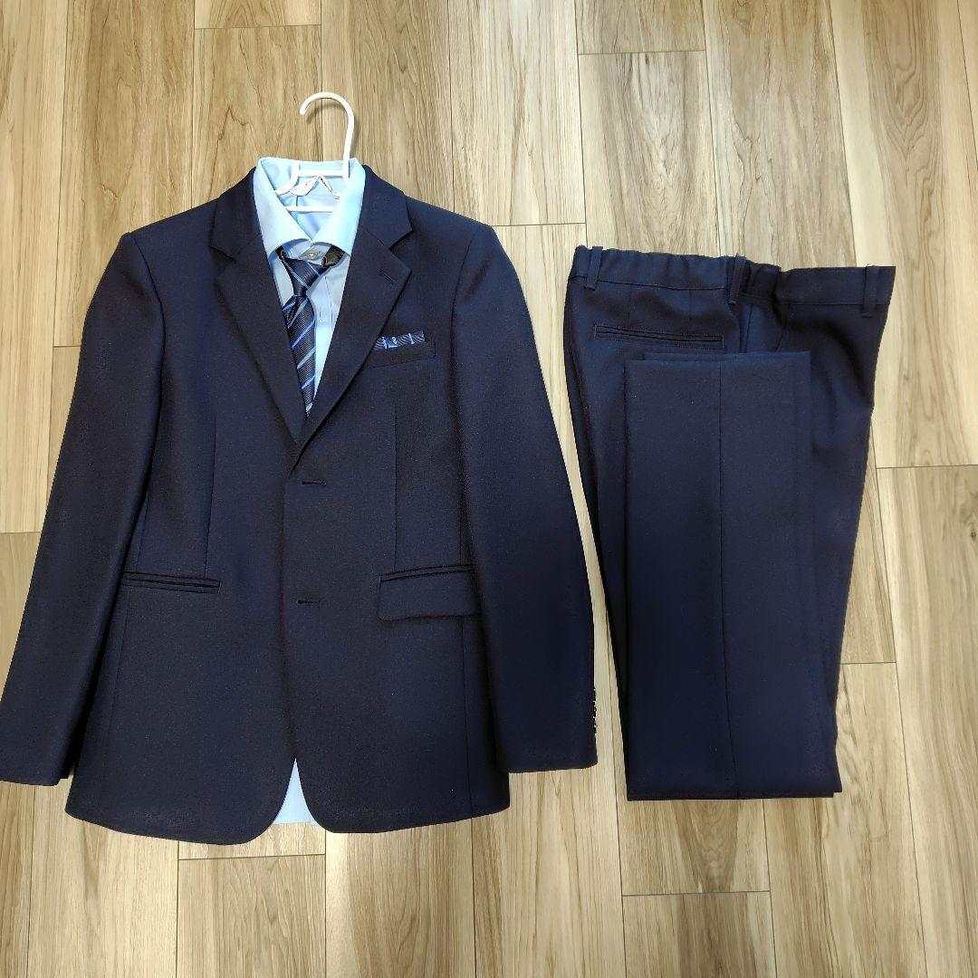 極美品CHOPIN Ready Freddy160cm ネイビースーツセット