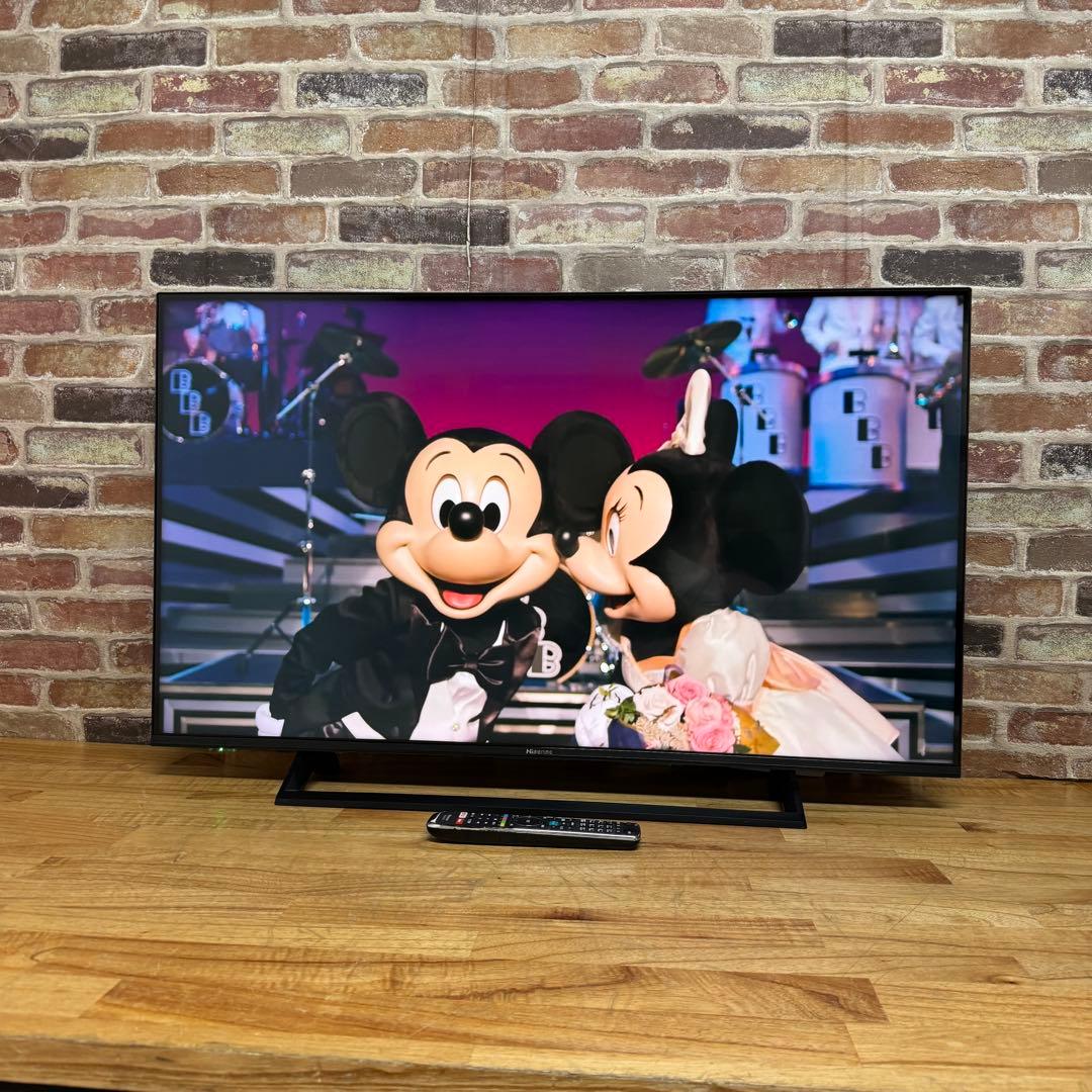 ハイセンス 43V型 4K液晶テレビ 43E6800 スマートテレビ 動画アプリ