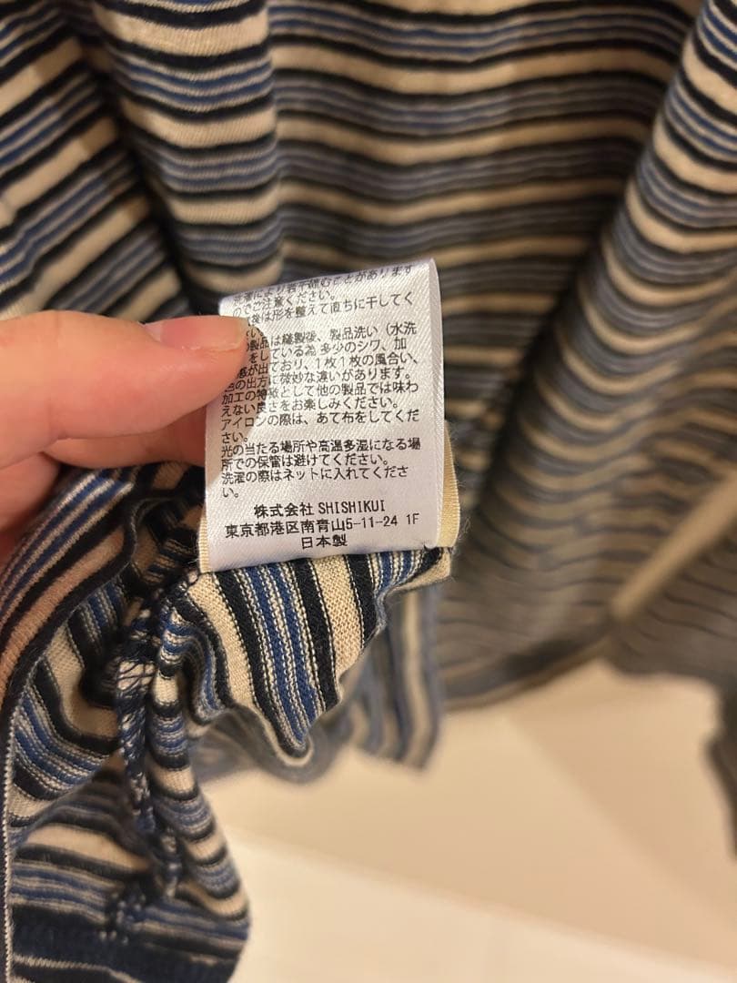 SHISHIKUI ボーダーTシャツ