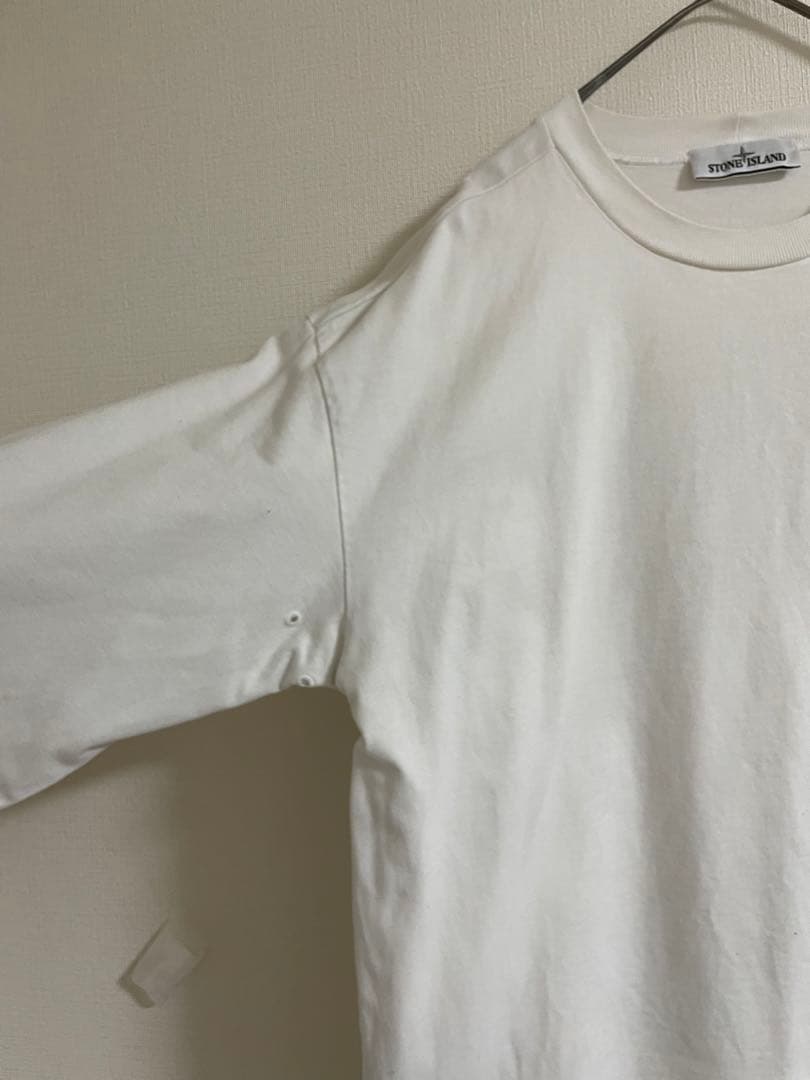 団*虫様 STONE  パーカー　ホワイト　ストーンアイランド　XL
