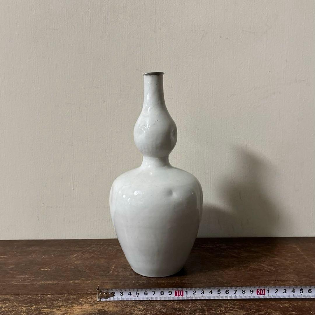 時代　瓢徳利　花器　古伊万里　平戸　平佐　アンティーク　古美術　柿右衛門　李朝