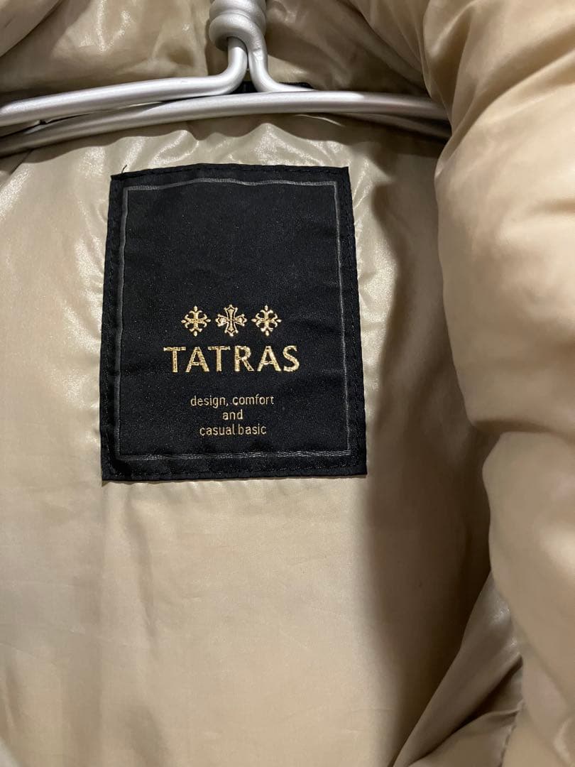 タトラス　ダウンベスト　人気色ベージュ サイズ04
