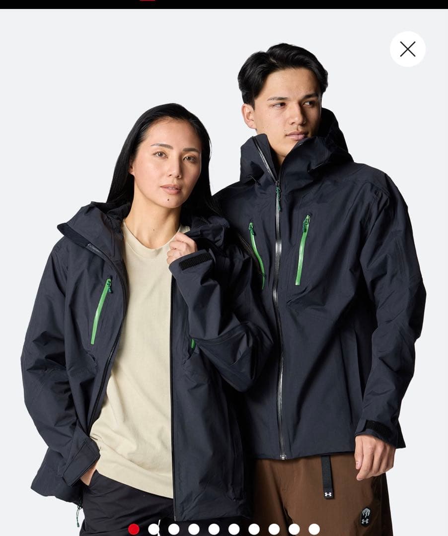 【直営店限定】アンダーアーマー アーバンアウトドア シェル ジャケット