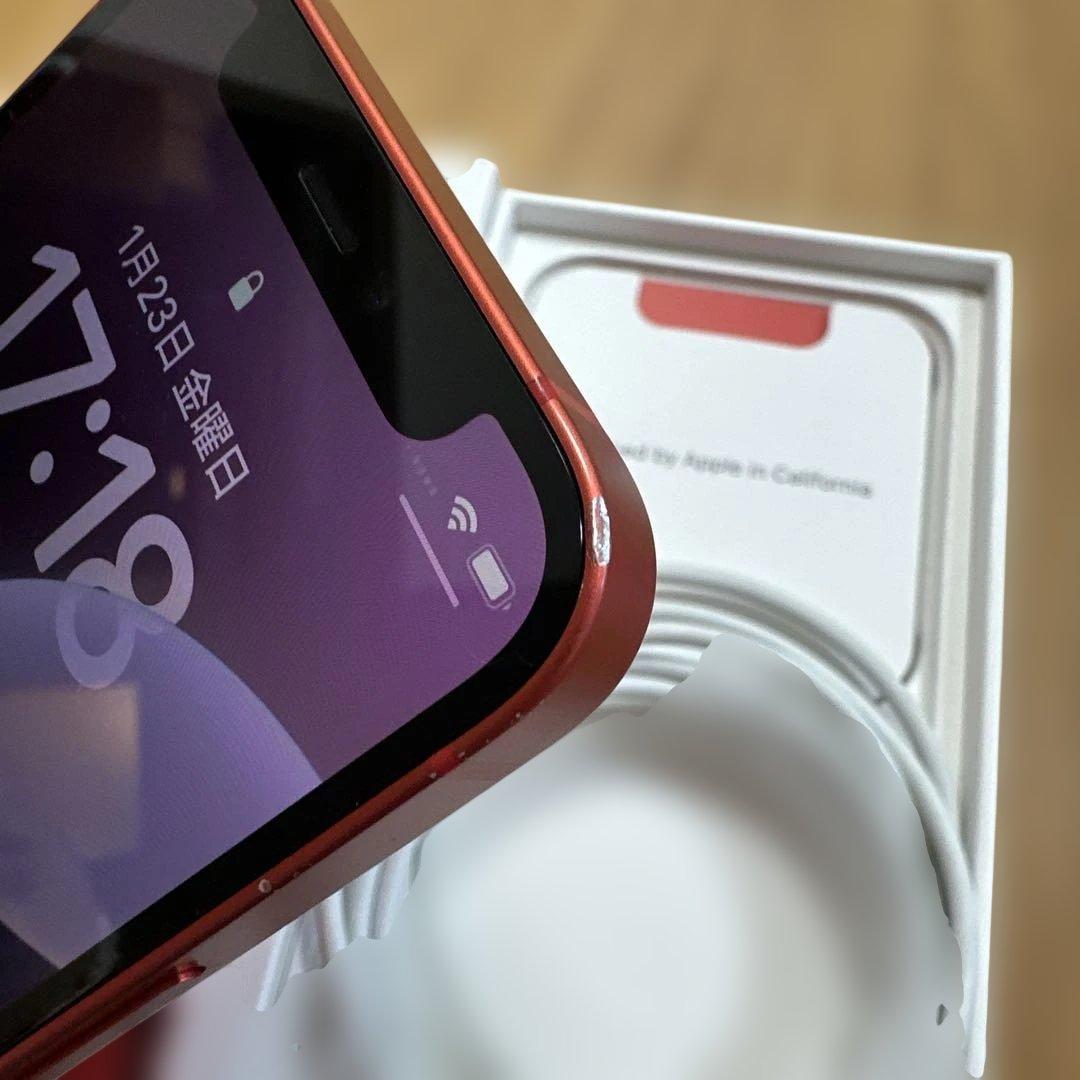 iPhone12mini 128GB　RED