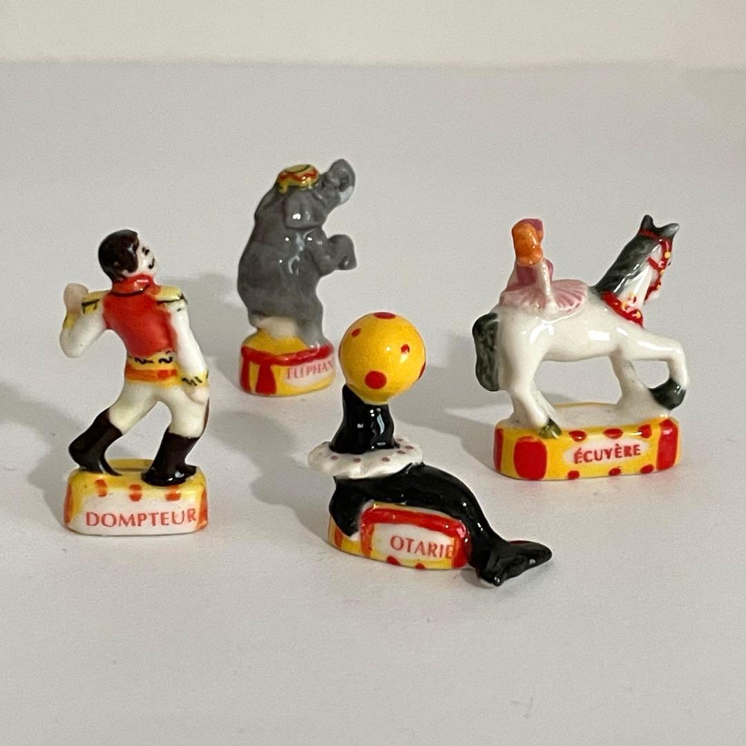 サーカス　BANETTE フェーブ　ヴィンテージ　フランス　陶器　ミニチュア