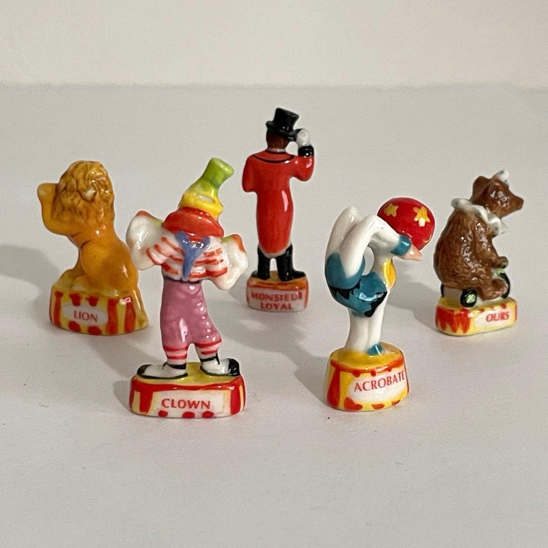 サーカス　BANETTE フェーブ　ヴィンテージ　フランス　陶器　ミニチュア