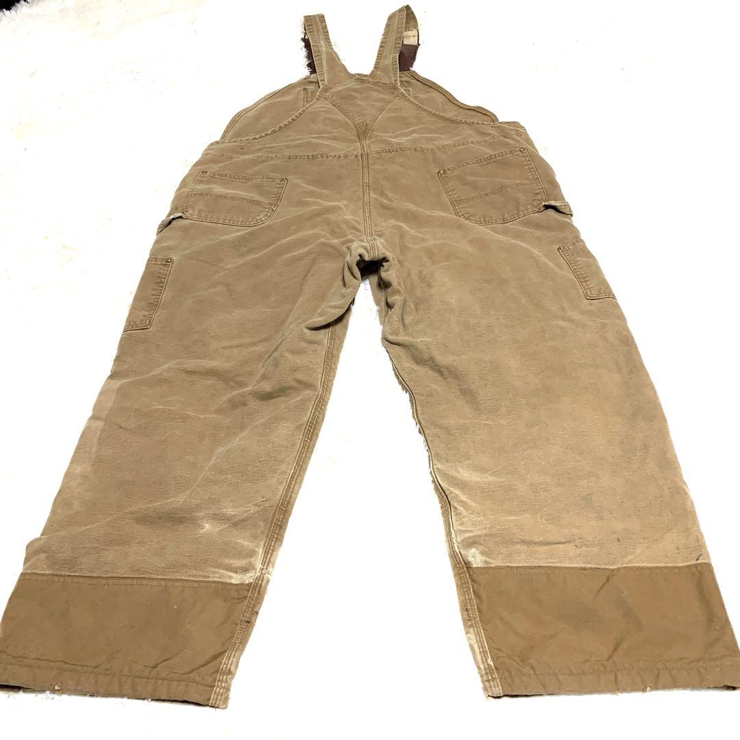 カーハート　ダブルニー　ダックオーバーオール　裏キルティング　54×32