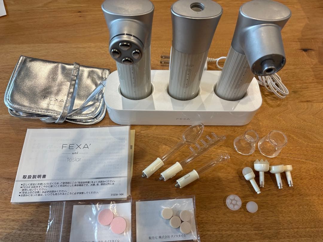 ホメオスタイル　FEXA 美顔器 取扱説明書・アタッチメント付き
