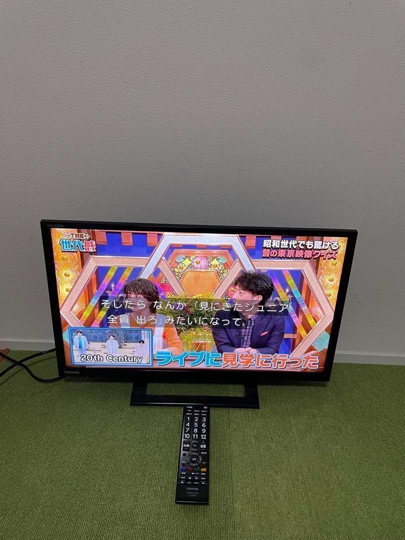 かぁたん 東芝 液晶テレビ 24V型 2023年製 外付けHDD録対応