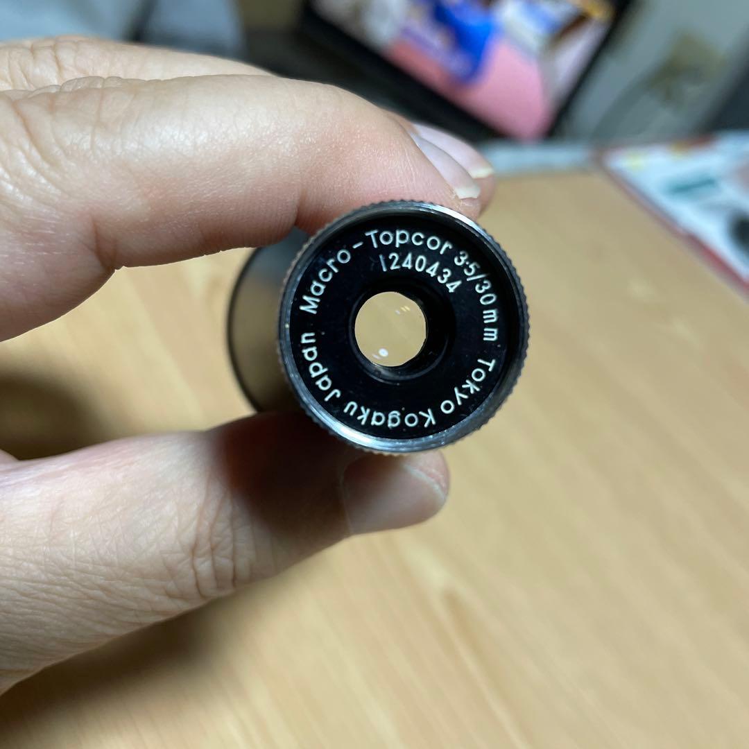Macro Topcor 30mmf3.5 RMSマウント　木箱付き