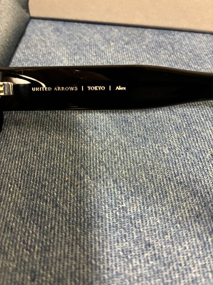 金子眼鏡　UNITED ARROWS ブラックサングラス
