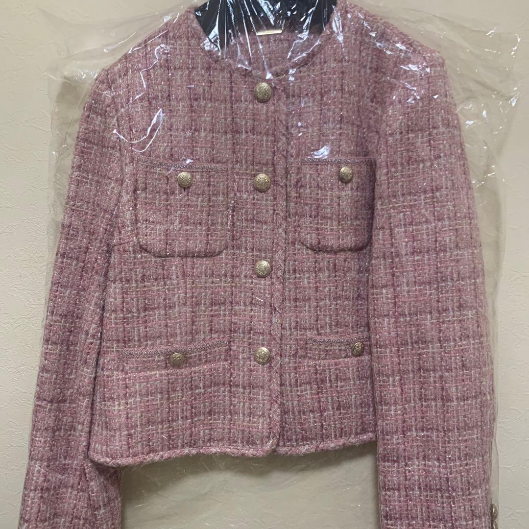 CELFORD（セルフォード） パイピングデザインツイードジャケット