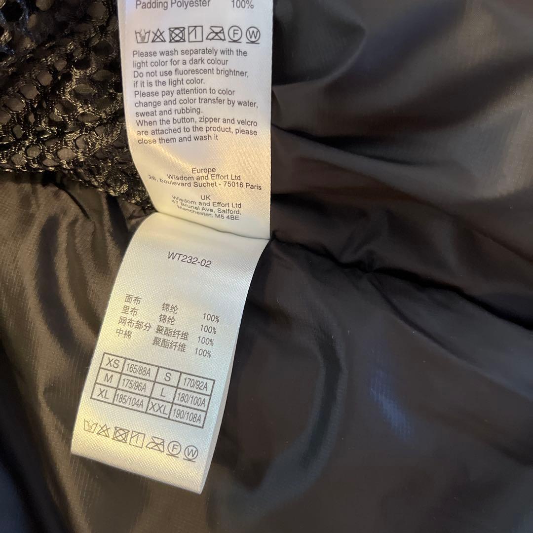 ワイルドシングス　ハッピージャケット　Mサイズ　ブラック　2024年冬購入　美品