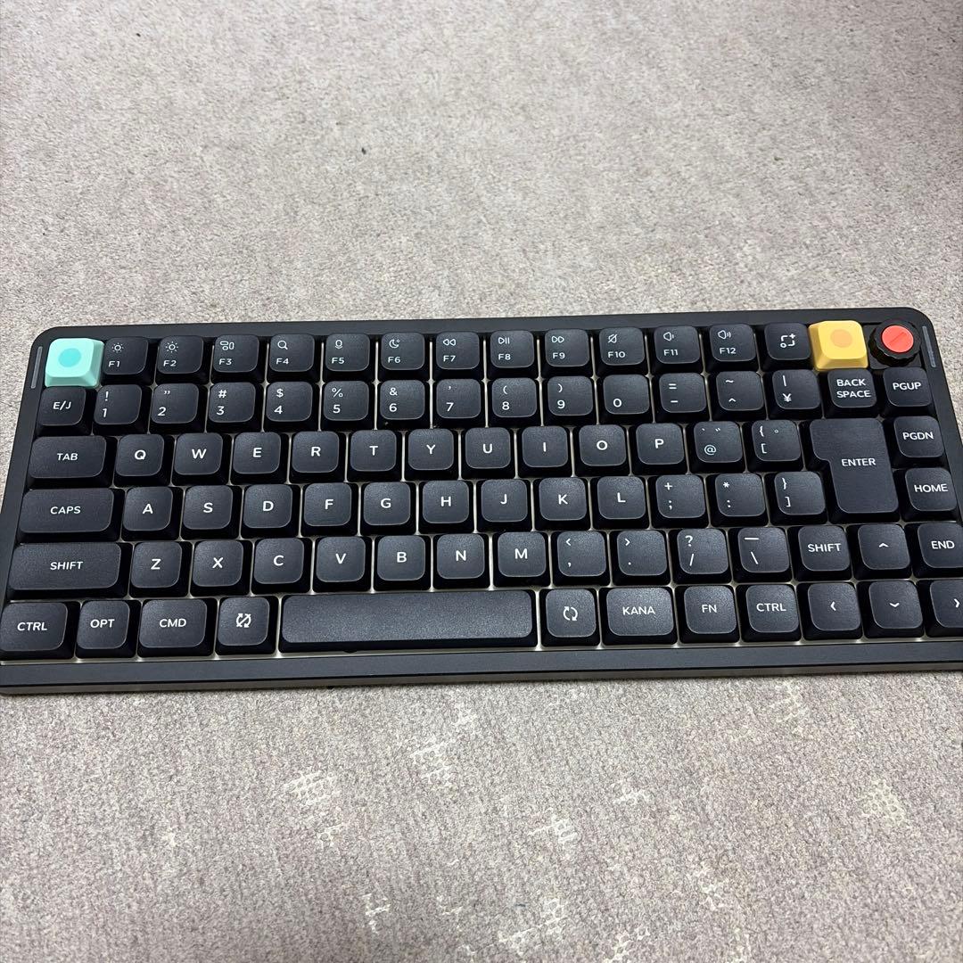 Nuphy Air75 V3 日本語配列　静音スイッチ