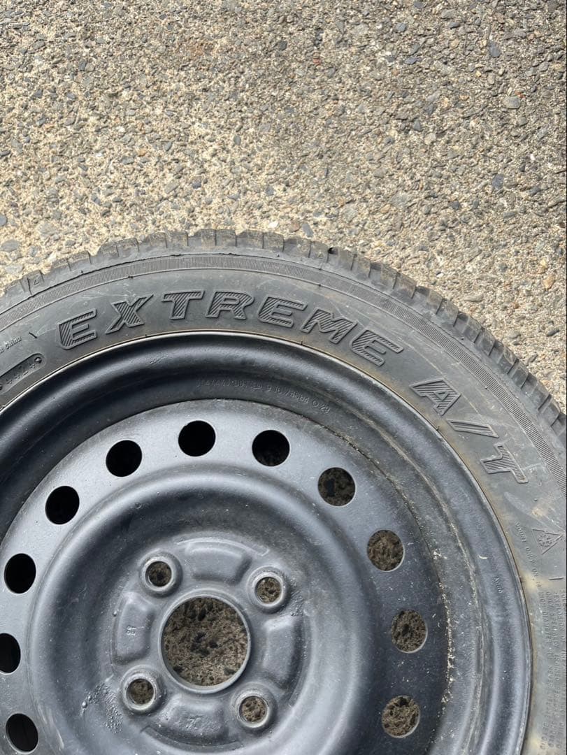 MAXTREK 14インチタイヤ・ホイールセット A/Tタイヤ 24年製