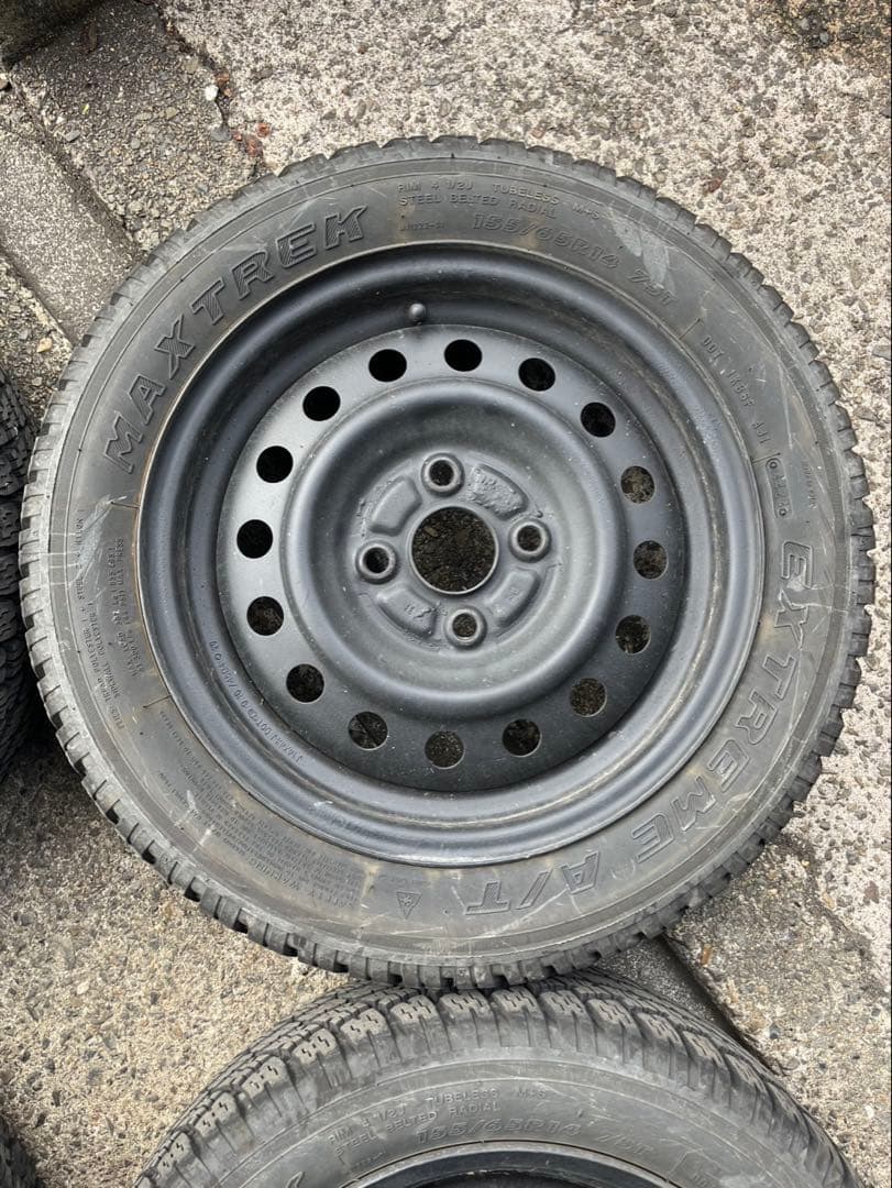 MAXTREK 14インチタイヤ・ホイールセット A/Tタイヤ 24年製