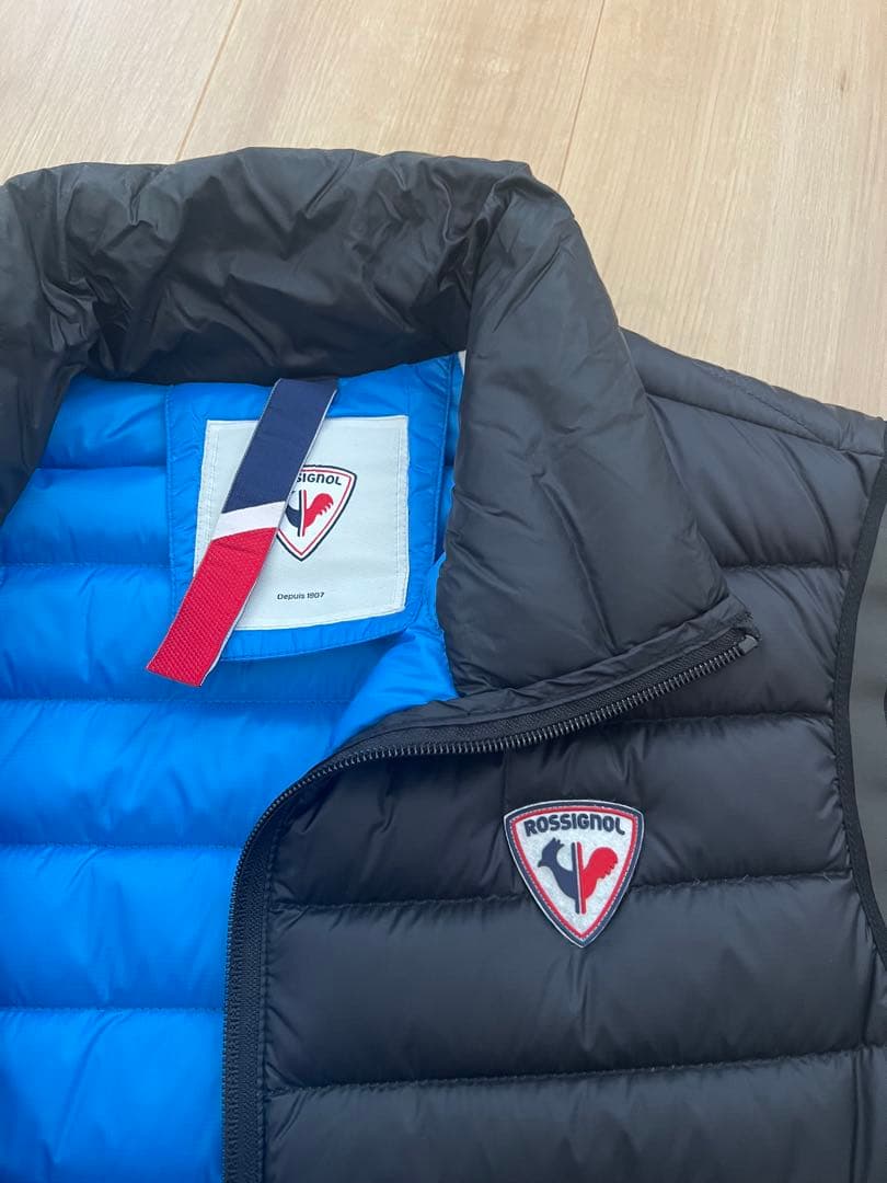 ROSSIGNOL ブラックダウンベスト