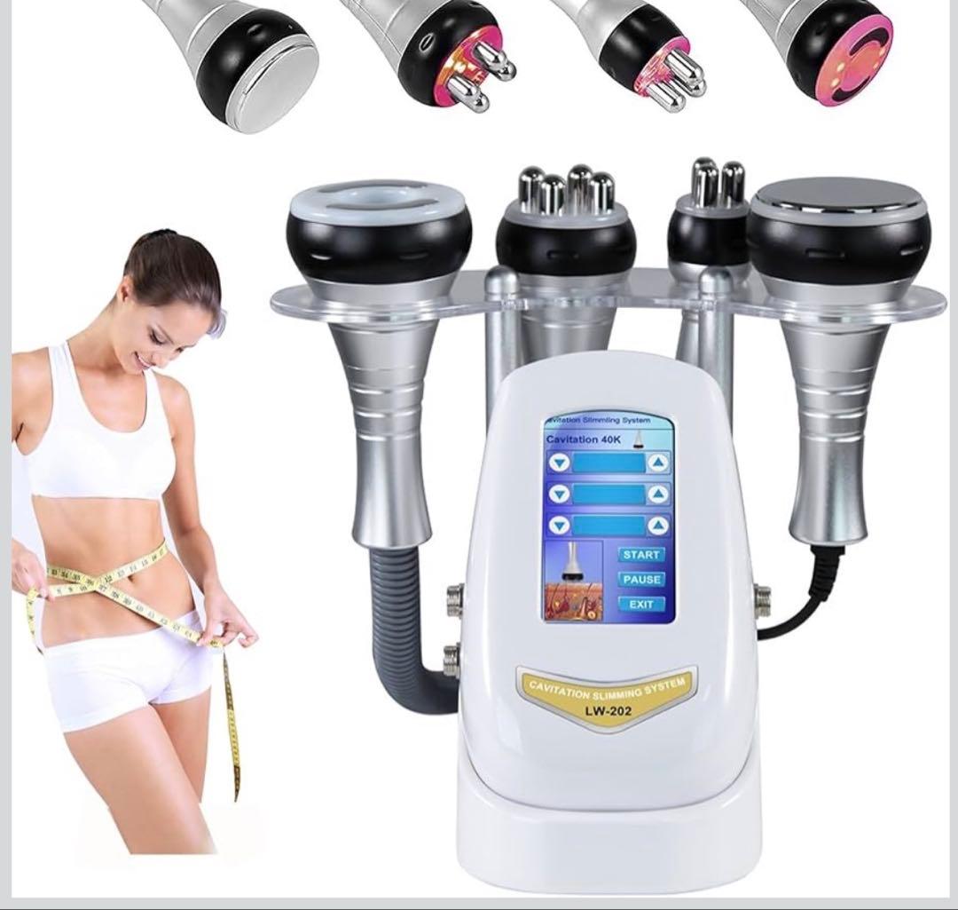 【4in1業務用　40Khzキャビテーション　ラジオ波エステ 日本語対応