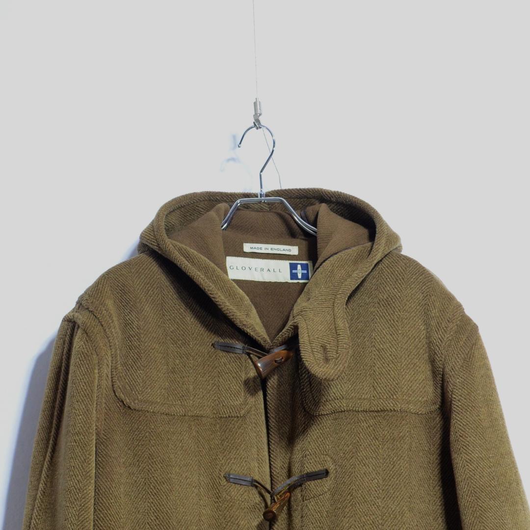 超極上品 グローバーオール キングストン ダッフルコート 杢キャメル 36