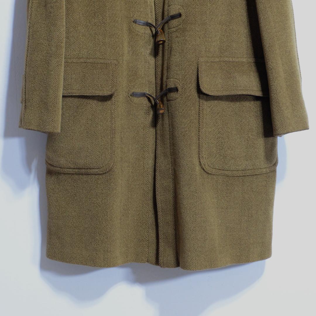 超極上品 グローバーオール キングストン ダッフルコート 杢キャメル 36