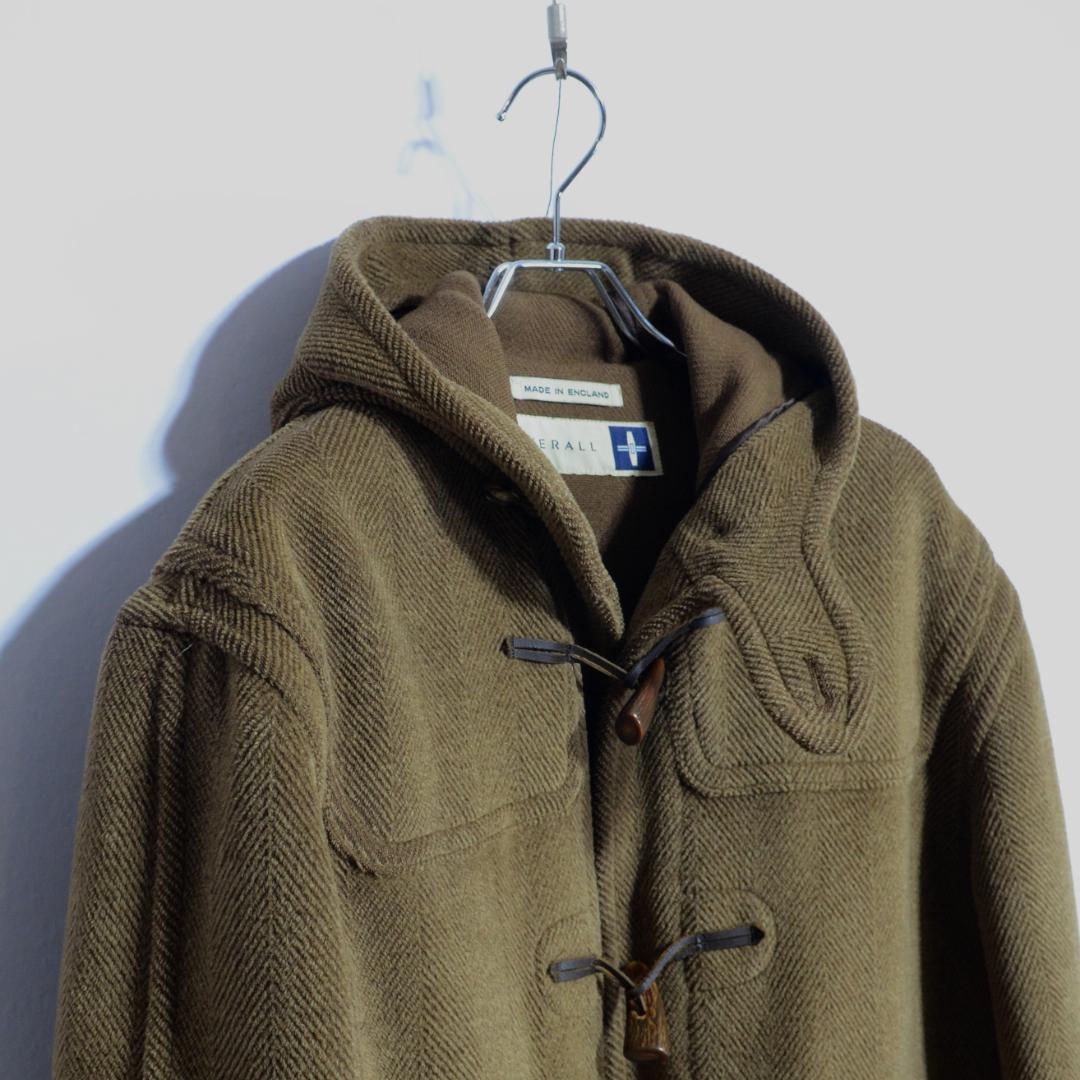 超極上品 グローバーオール キングストン ダッフルコート 杢キャメル 36