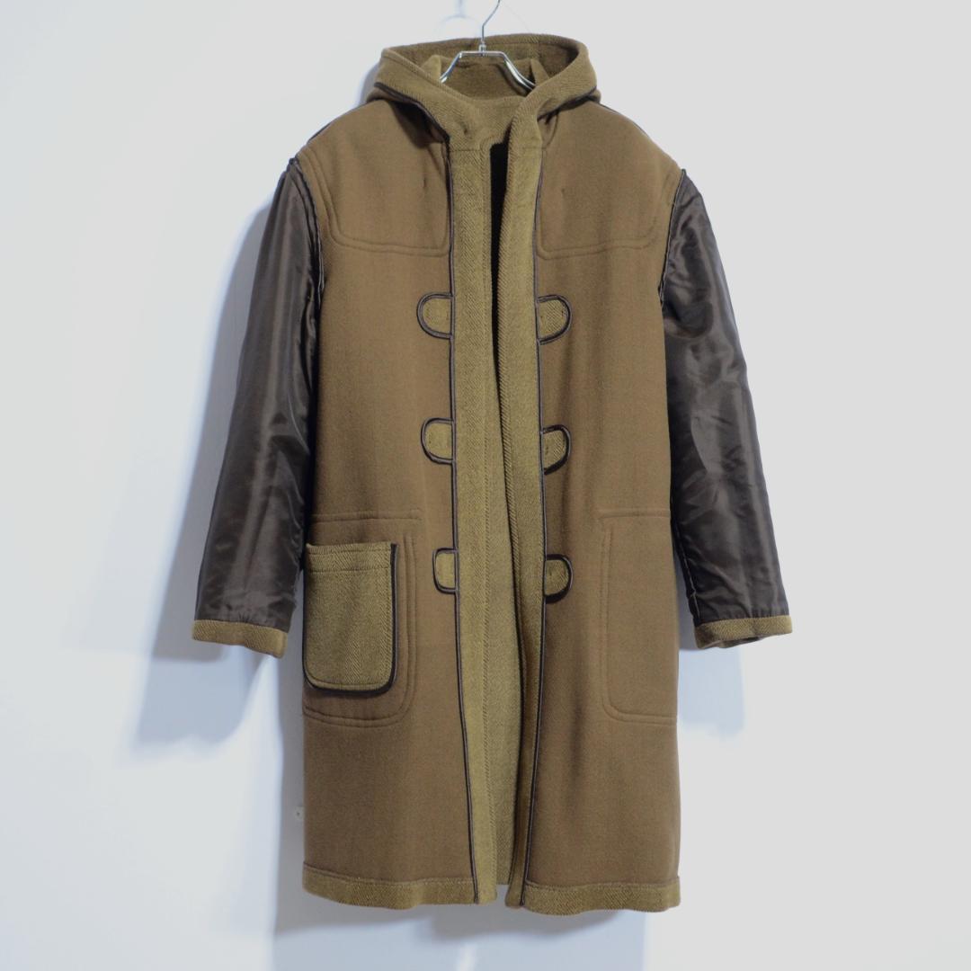 超極上品 グローバーオール キングストン ダッフルコート 杢キャメル 36