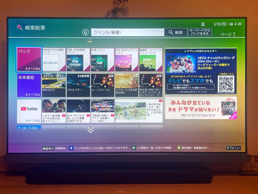 ぎんちゃん専用REGZA 55X9400 有機ELテレビ 4TB 純正HDD付き