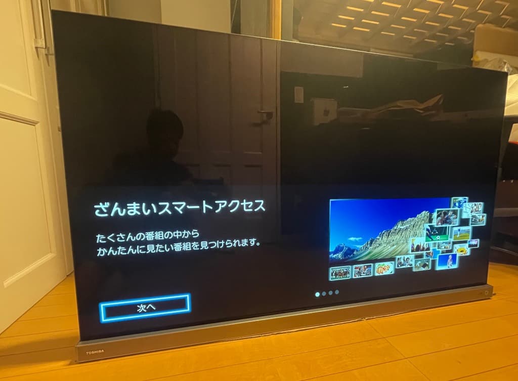 ぎんちゃん専用REGZA 55X9400 有機ELテレビ 4TB 純正HDD付き