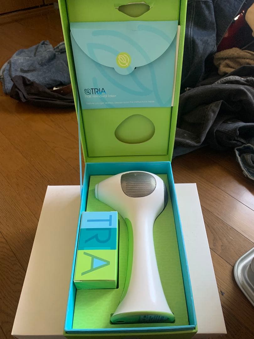 2点セットトリア 脱毛レーザー新品未開封「ium IUM-HS-K」 ヘッドスパ