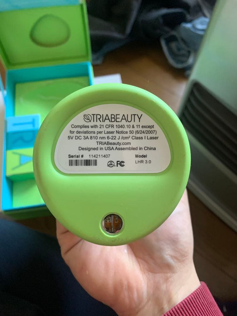 2点セットトリア 脱毛レーザー新品未開封「ium IUM-HS-K」 ヘッドスパ