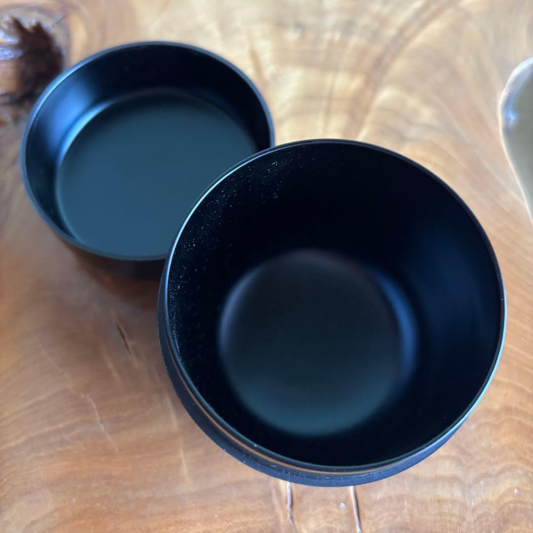 「三本松蒔絵」 利休棗 輪島塗 塗師 荒井喜峰 茶道具 共箱 棗