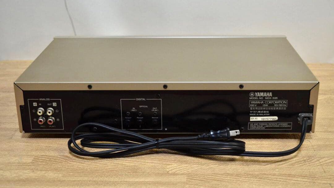YAMAHA MDX-595 MDレコーダー リモコン付属 動作良好