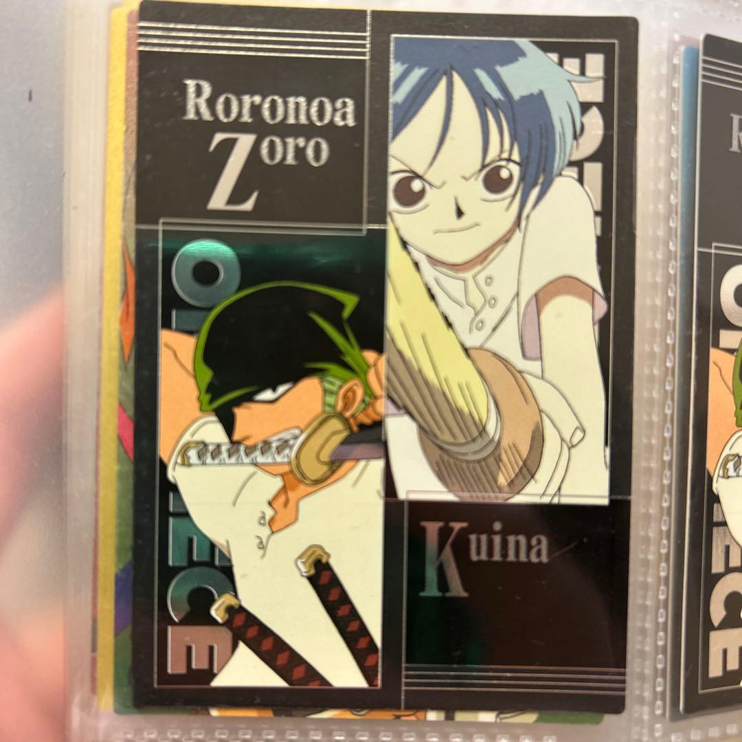 ワンピース　エッチングカード　ゾロ　クイナ　ウソップ　ブロディ　ドリー