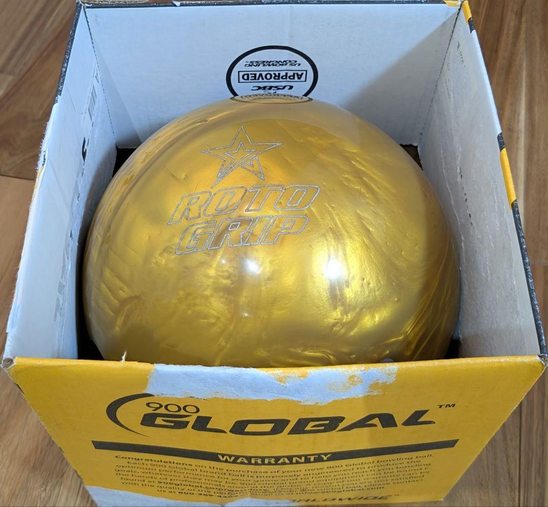 ロトグリップ　アイドル・ゴールド　ボウリングボール