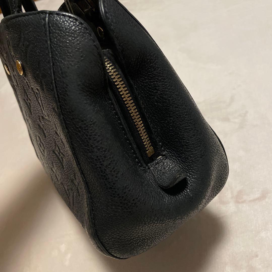 LOUIS VUITTON モンテーニュBB モノグラム アンプラント　黒