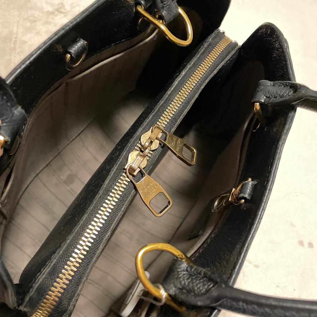 LOUIS VUITTON モンテーニュBB モノグラム アンプラント　黒