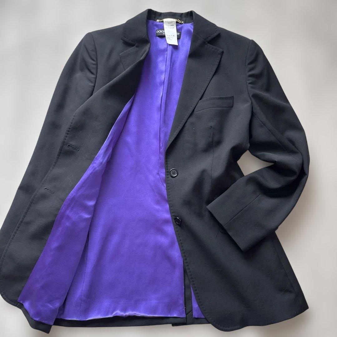 ビックサイズ【バージンウール】美品　ドルチェアンドガッバーナ　テーラード3L