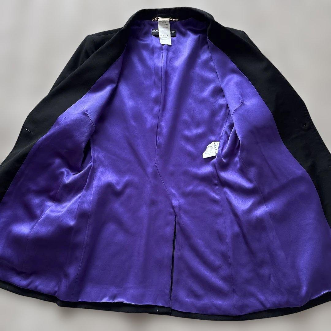 ビックサイズ【バージンウール】美品　ドルチェアンドガッバーナ　テーラード3L