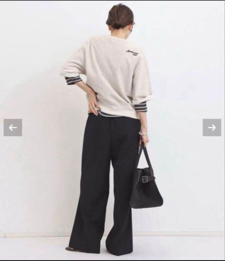 AMRCNロゴ グレー トレーナー