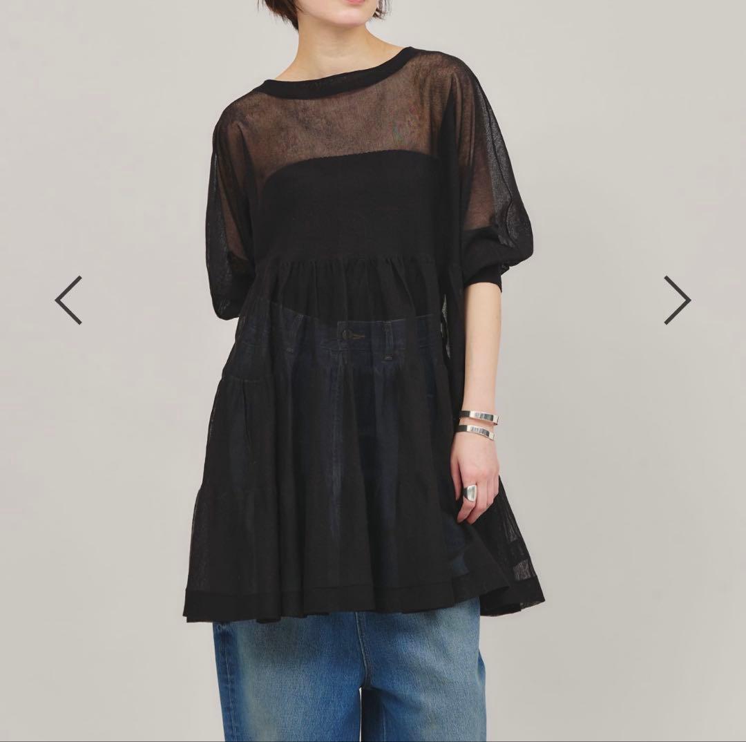 カレンソロジー　シアーティアードニットプルオーバー