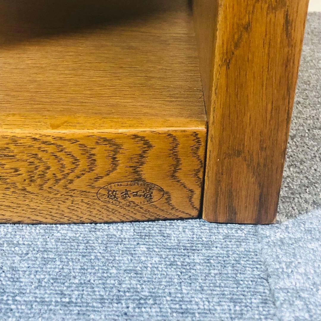 浜本工芸 シューズラック スリッパラック 木製 棚 花台 電話台 収納棚