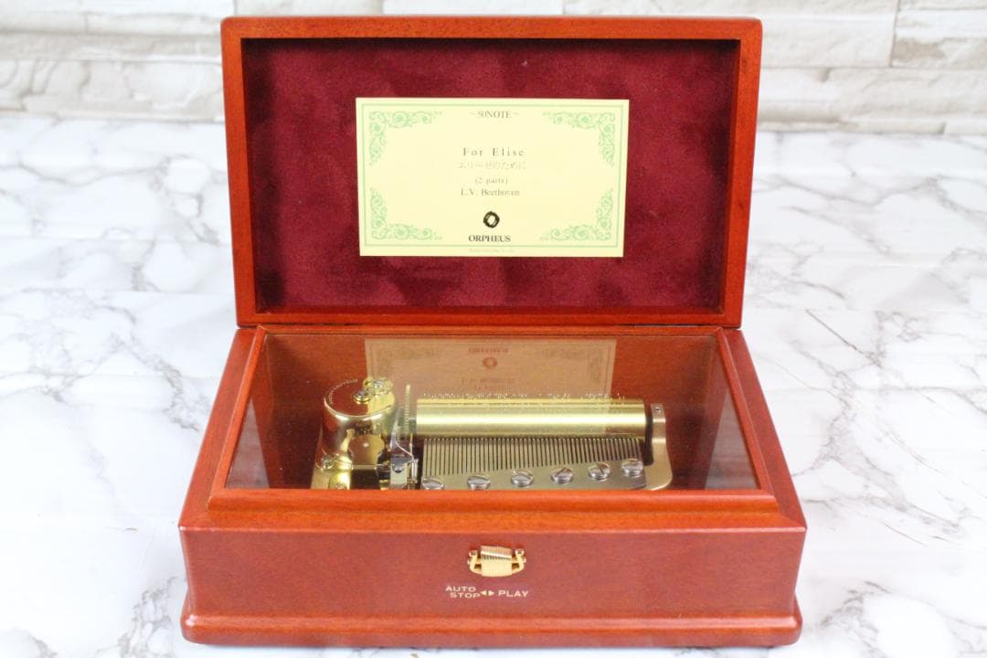 ♡サンキョー ORPHEUS 50NOTE エリーゼのために EA0H01002