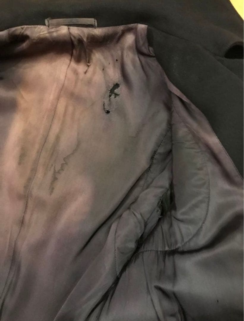 40s 本物 U.S. NAVY ヴィンテージ Pコート 希少 S サイズ