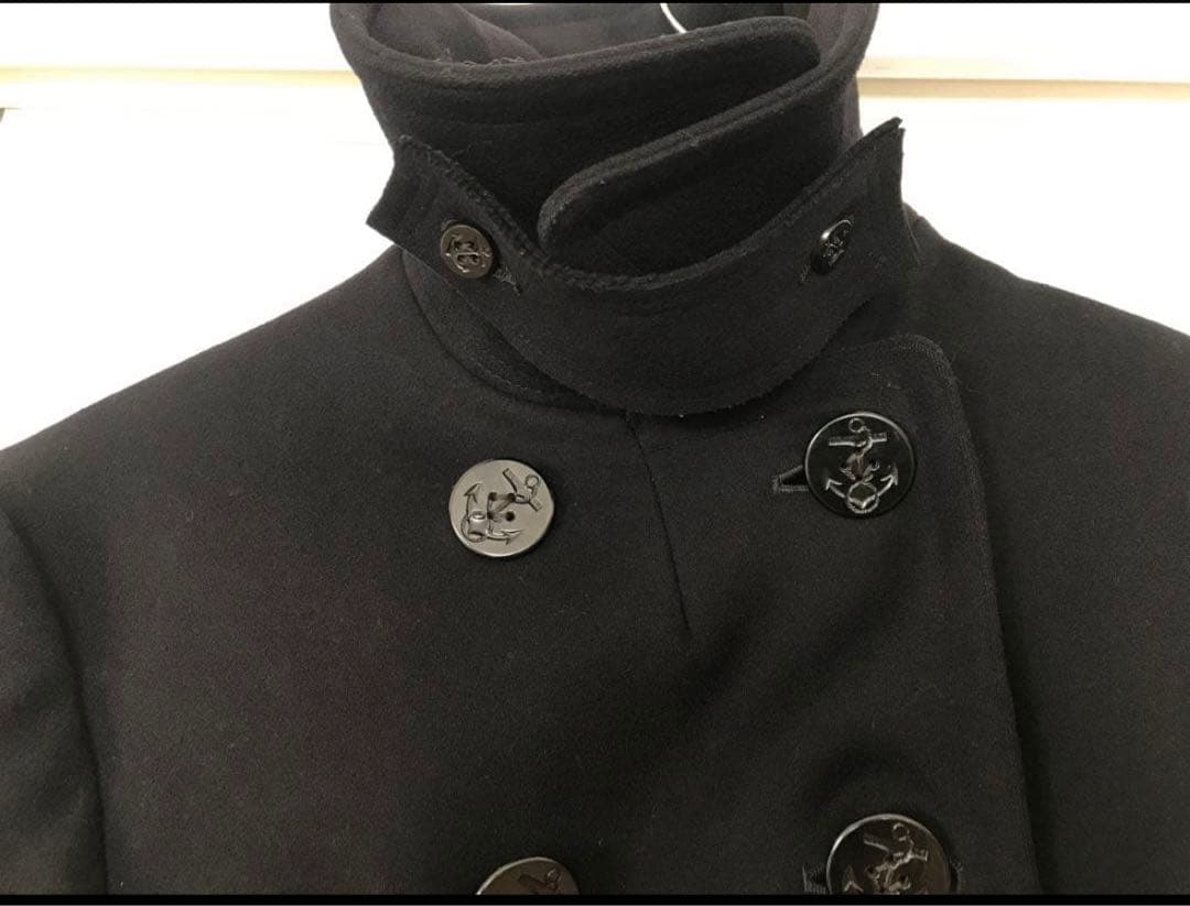 40s 本物 U.S. NAVY ヴィンテージ Pコート 希少 S サイズ