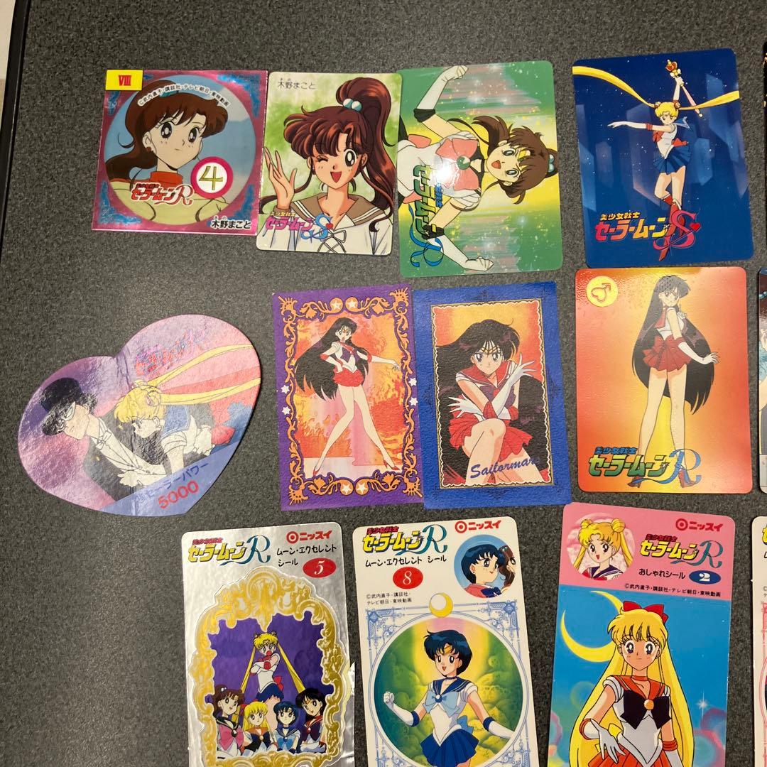 【激レア】美少女戦士セーラームーン　カード・シールまとめ売り