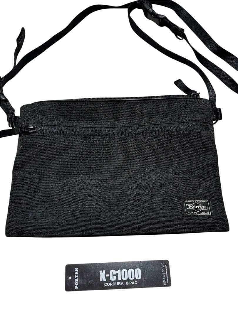 ポーター HYBRID サコッシュ X-PAC ナイロン ショルダーバッグ