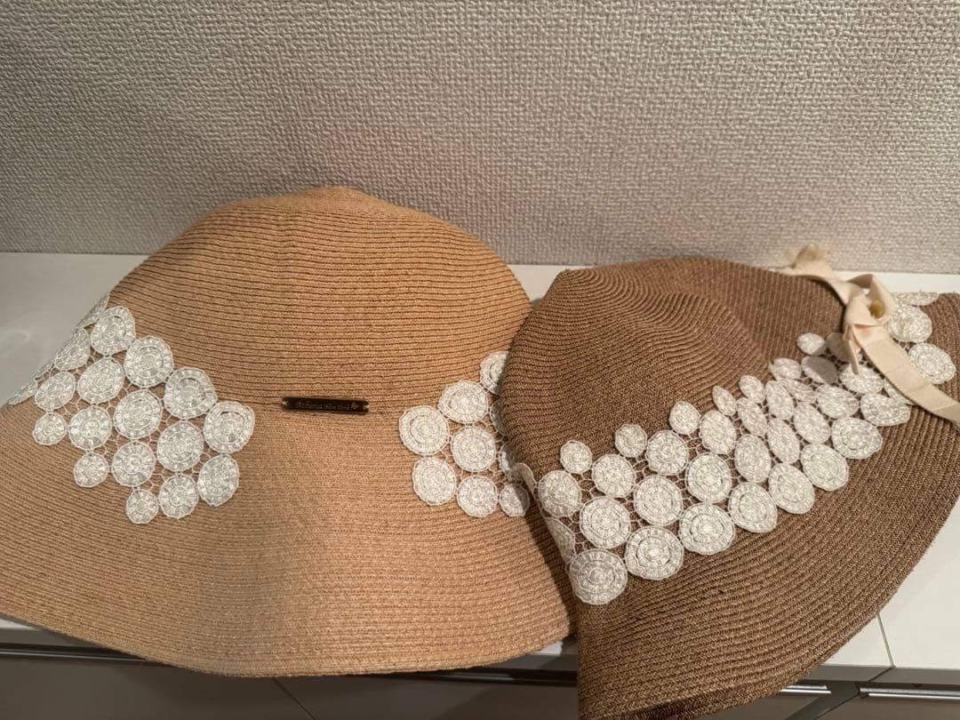 【状態良】麦わら帽子　アシーナニューヨーク　Athena New York