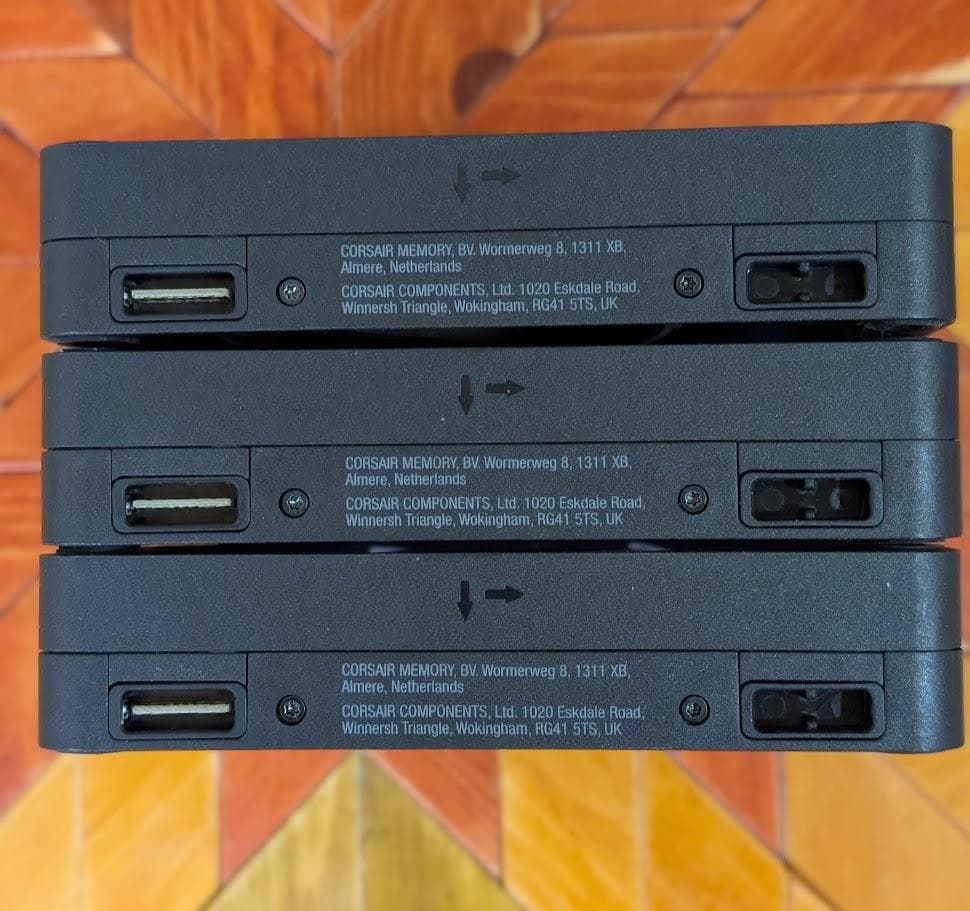 CORSAIR iCUE LINK RX120 RGB スターターキット