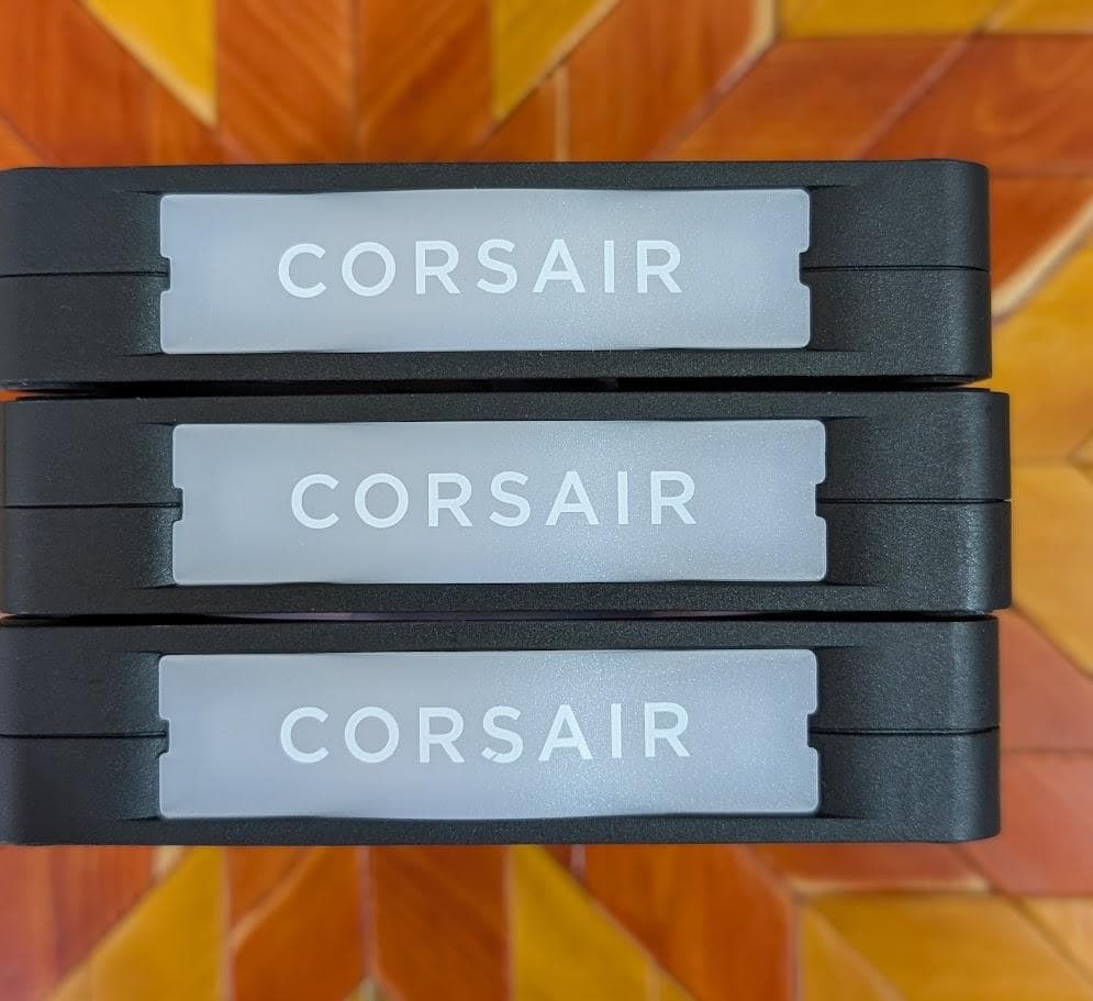 CORSAIR iCUE LINK RX120 RGB スターターキット